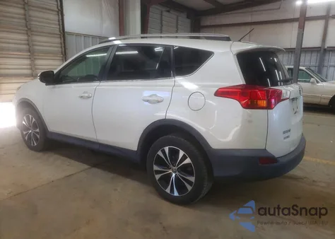 2015 Toyota Rav4 Limited z USA, uszkodzony, nr VIN 2T3DFREV8FW267691